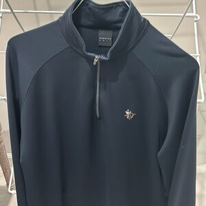 Sleepy Hollow Golf 1/4 Zip Pullover. Dark blue. Dunning. Excellent condition
